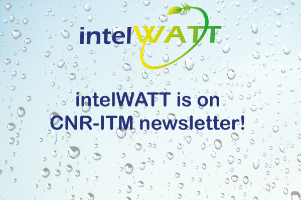 Intelwatt project and the kick-off meeting at the CNR-ITM Newsletter